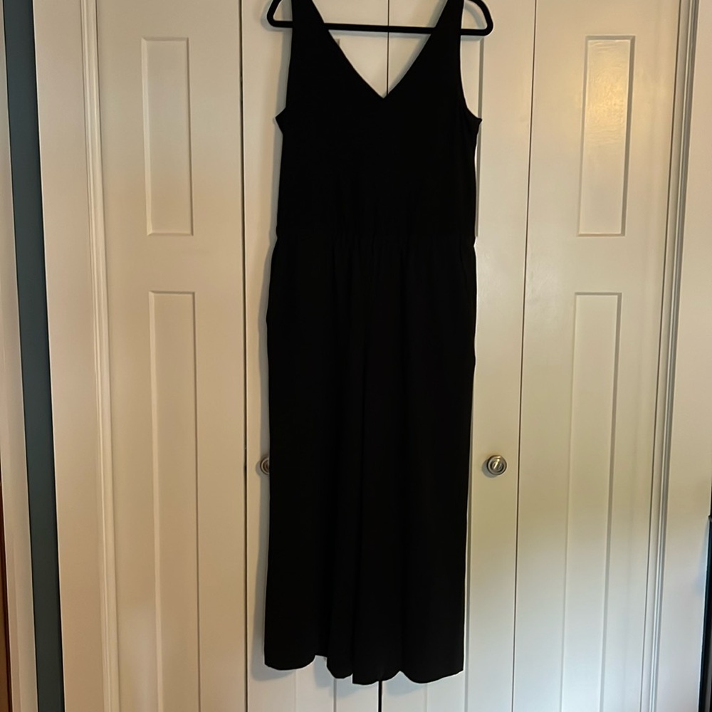 Black dressy jumpsuit by The Loft